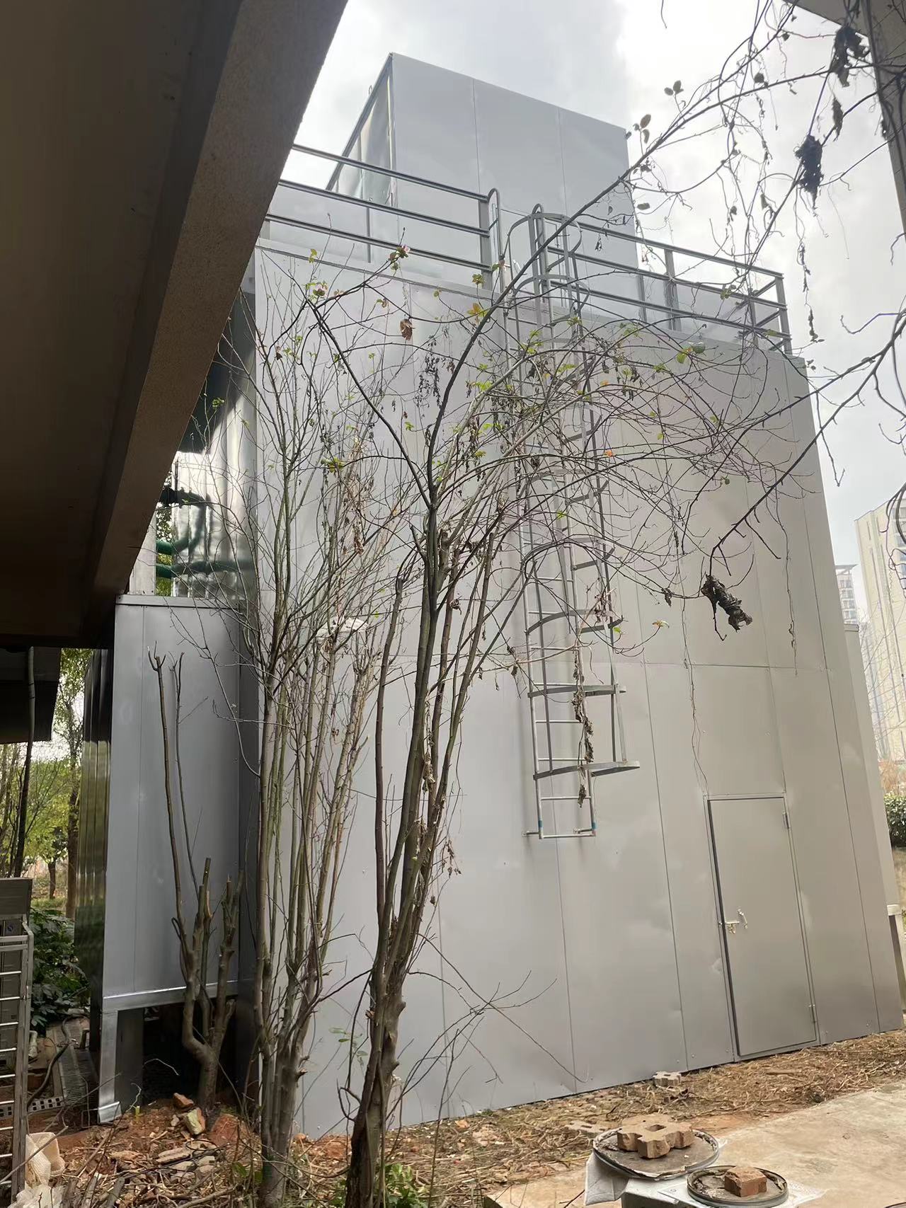 冷卻塔降噪吸音施工如何做？